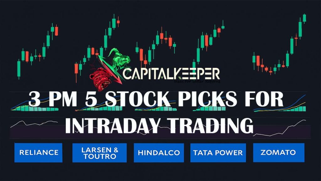 3PM Power Picks : Intraday Trading Ideas with Technical Insights