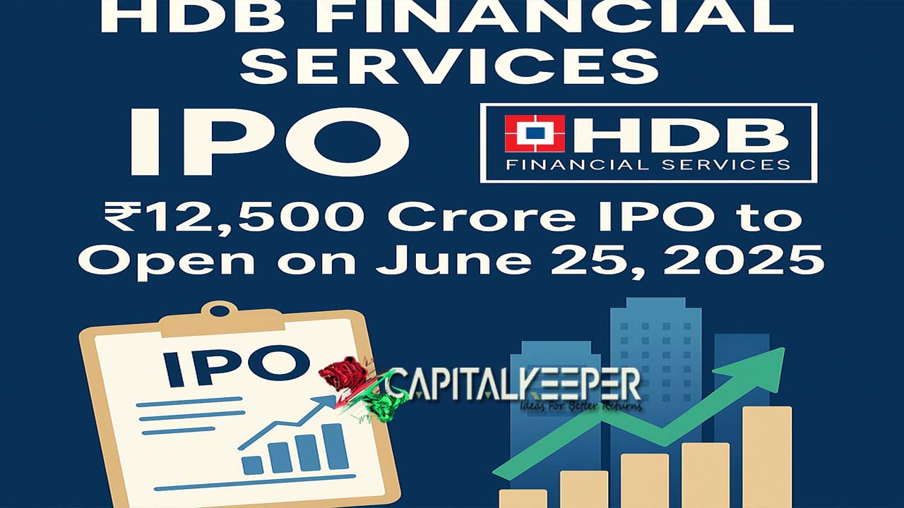 HDB Financial Services ₹12,500 Crore IPO Opens June 25: Key Details, Price Band & Market Outlook 1 HDB Financial Services ₹12,500 Crore IPO Opens June 25: Key Details, Price Band & Market Outlook