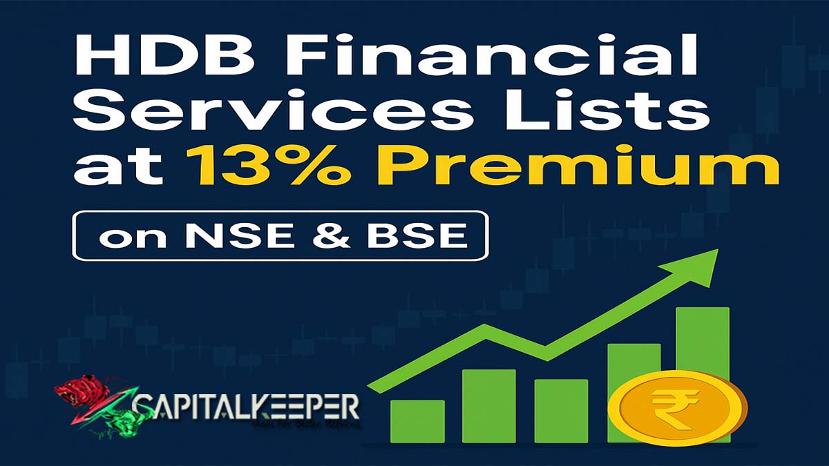 HDB Financial Services Lists at 13% Premium: Key Listing Highlights and What Investors Should Know