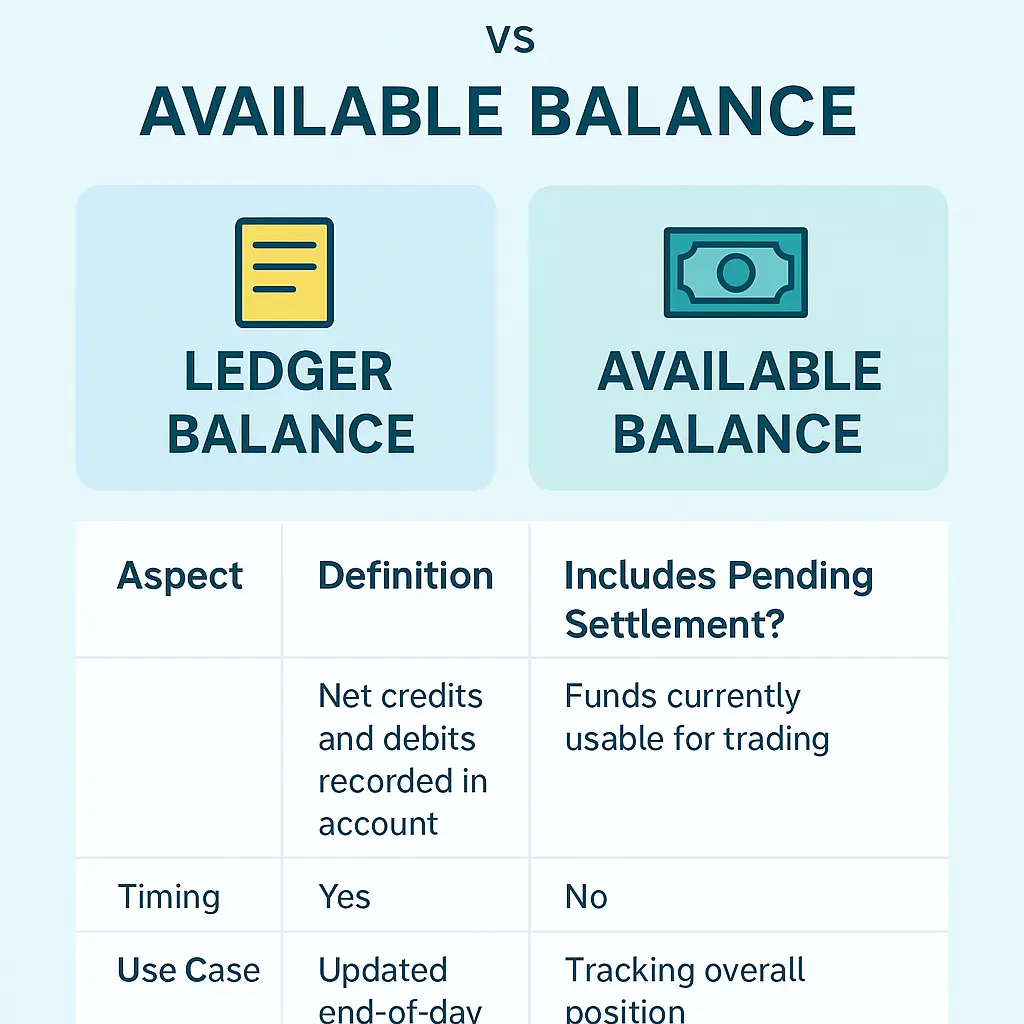 legerbalance Ledger Balance in Demat Account: Meaning, Uses & Difference from Available Balance 23rd July