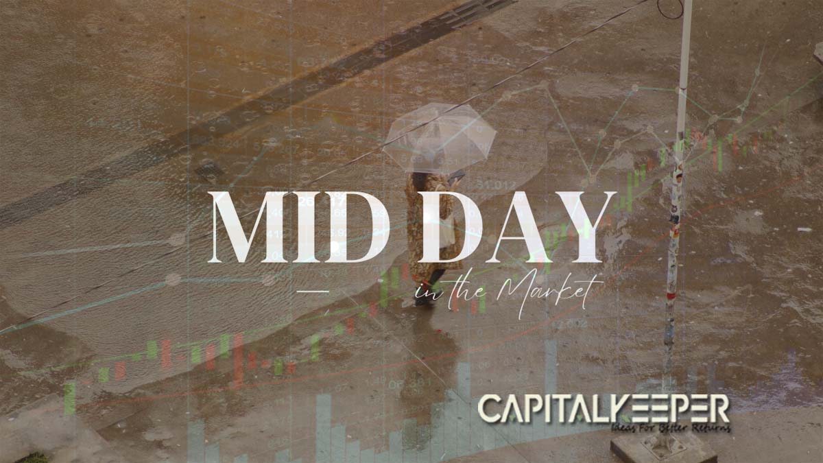 Mid-Day Market Update 17 July 2025: Nifty Below 25,200, Bank Nifty Drops; IT & Banks Drag
