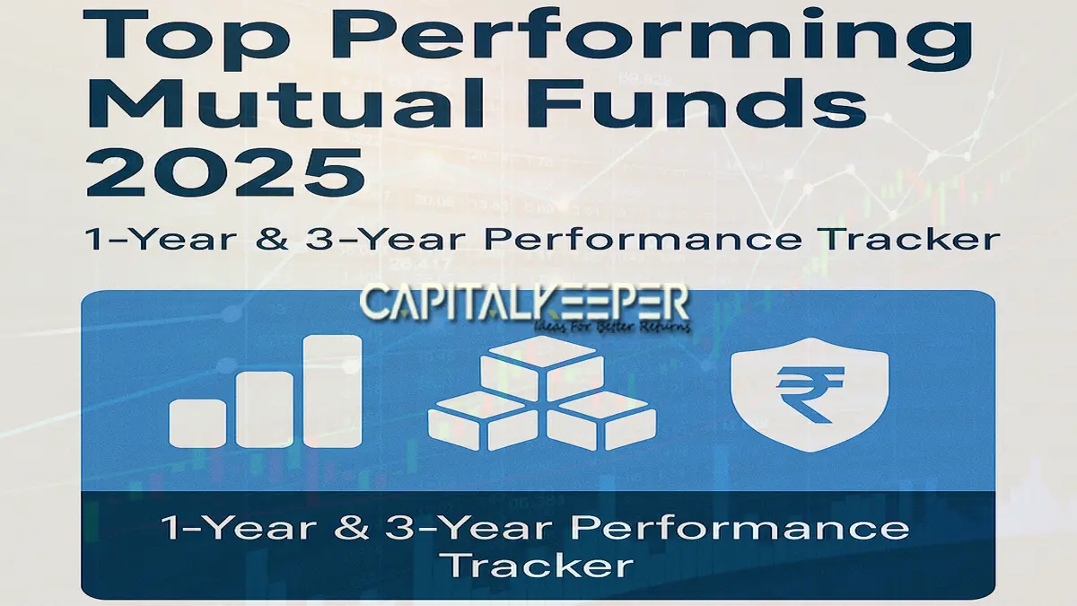 Top Performing Mutual Funds in 2025: 1-Year & 3-Year Performance Tracker | CapitalKeeper