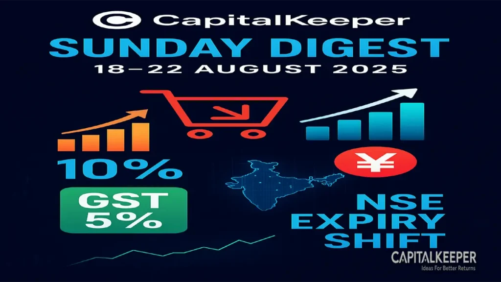CapitalKeeper Sunday Digest (18–22 Aug 2025)