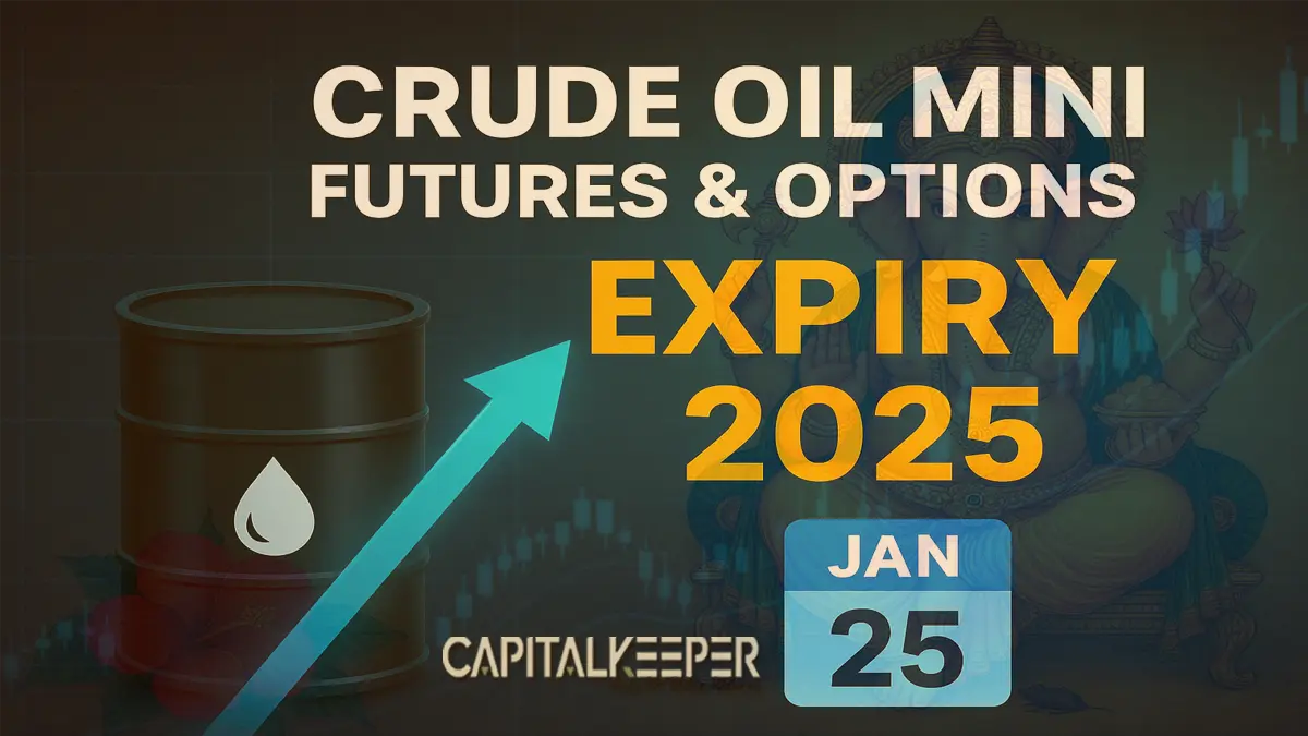 Crude Oil Mini Futures & Options Expiry 2025