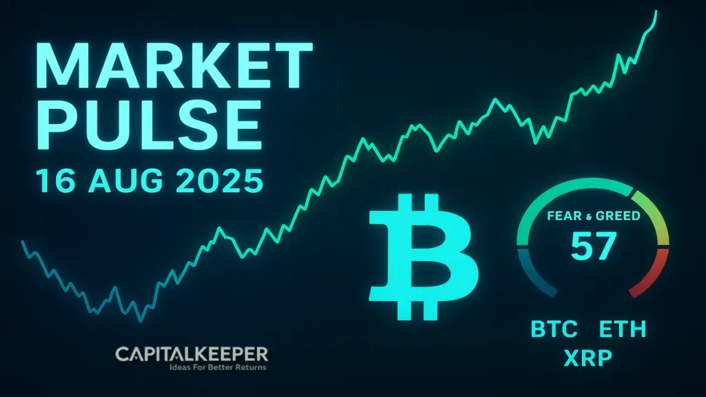 Crypto Market Pulse – 16th August 2025