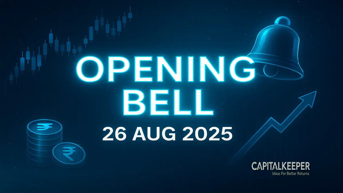 Opening Bell 26 August 2025 – Nifty, Bank Nifty Resistance & Support Levels, Sector Outlook, and Intraday Stocks 1 Opening Bell 26 August 2025