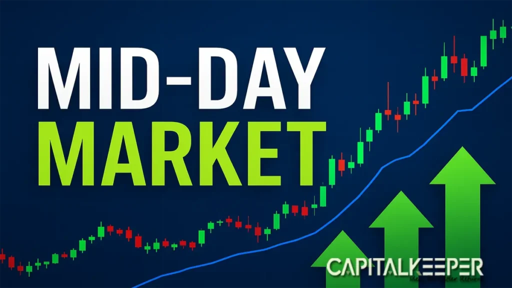 Mid-Day Market Update 12 Aug 2025: IT Gains Offset Financials, Awaiting CPI Triggers