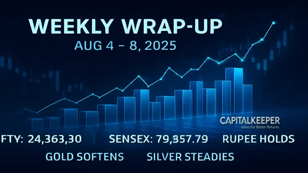 Indian Stock Market Weekly Wrap (Aug 4–8, 2025)