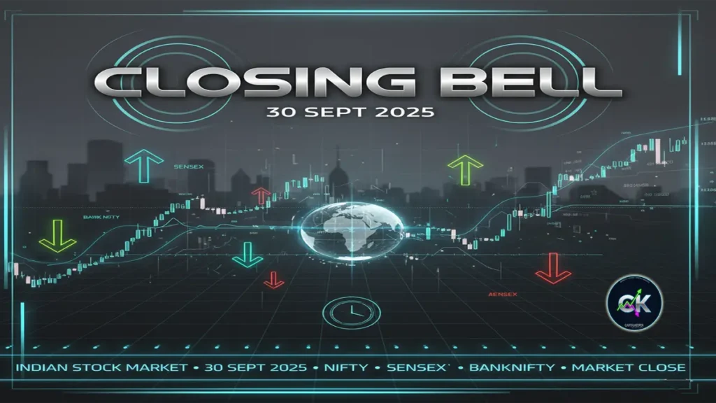 Closing Bell: Indian Stock Market Wrap-Up 30th September 2025