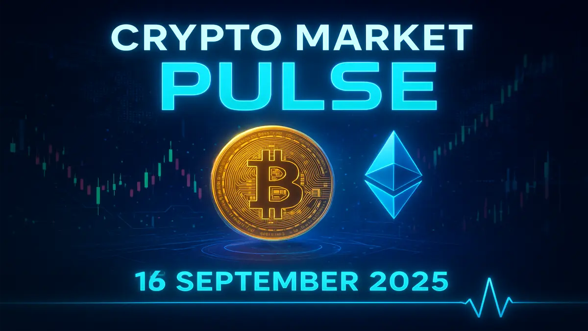 Crypto Market Pulse 16 September 2025 | Bitcoin Holds $60K, Altcoins Show Diverging Signals 1 Crypto Market Pulse 16 September 2025