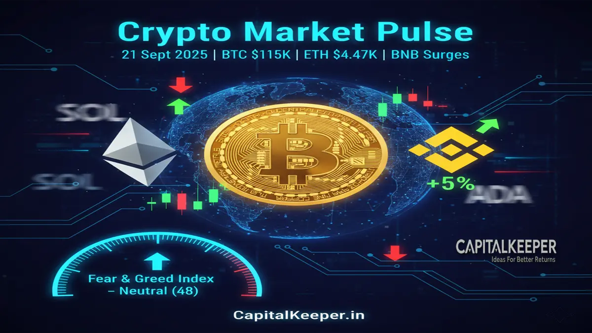 Crypto Market Pulse 21st September 2025