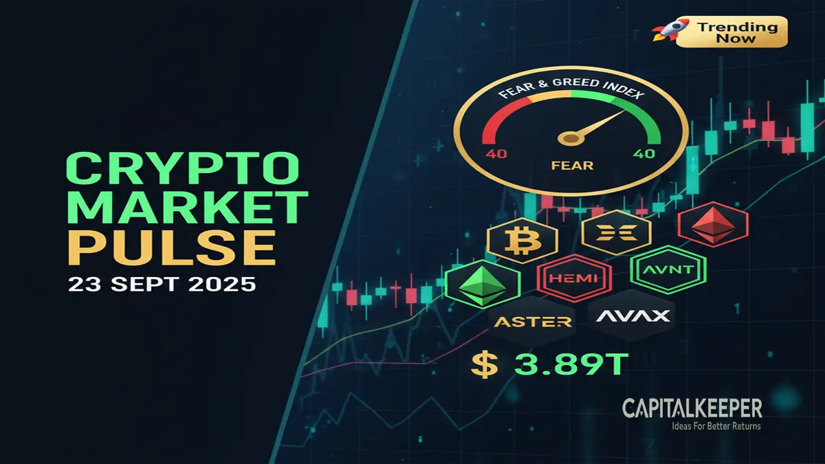 Crypto Market Pulse 23rd Sept 2025 – Top Trending Coins & Sentiment Analysis 1 Crypto Market Pulse 23rd Sept 2025