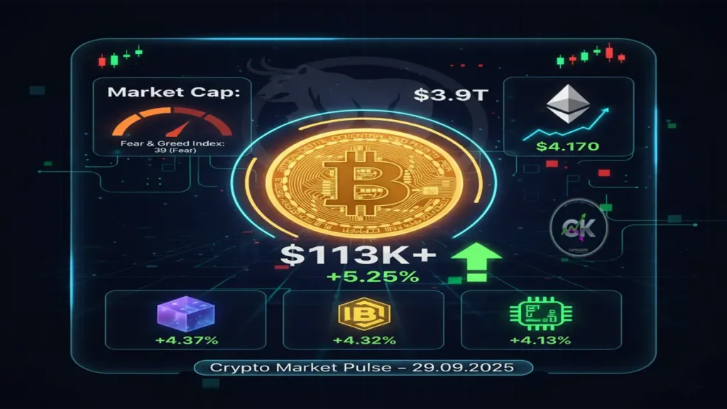 Crypto Market Pulse 29th September 2025