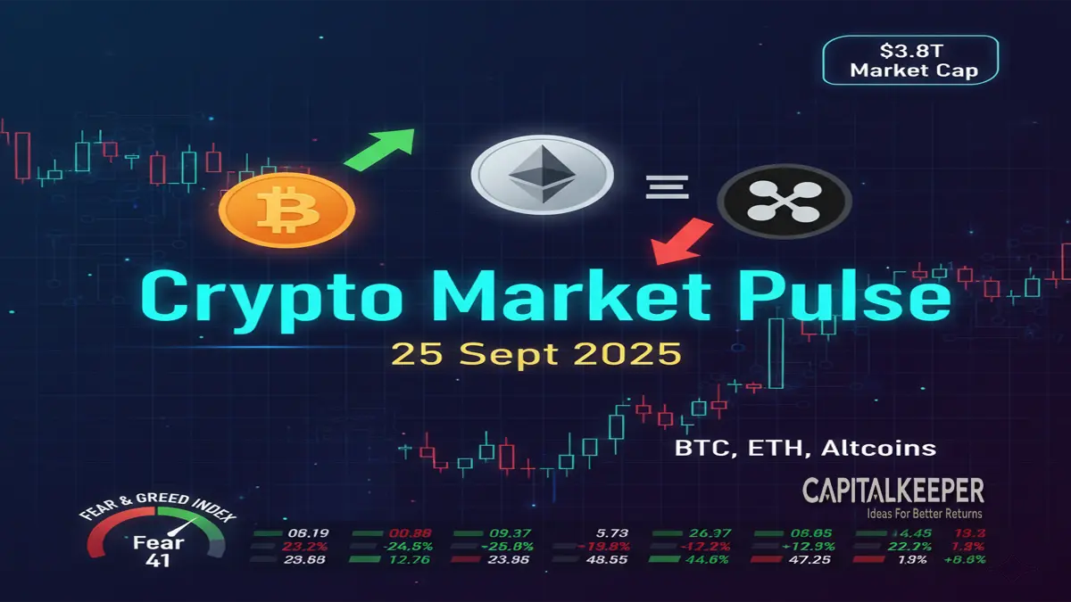 Crypto Market Pulse – 25th September 2025 | Bitcoin, Ethereum & Altcoin Trends 1 Crypto Market Pulse – 25th September 2025