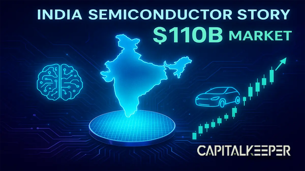 India Semiconductor Story 2030: $110B Market Opportunity & Top Stocks to Watch 1 India Semiconductor Story 2030