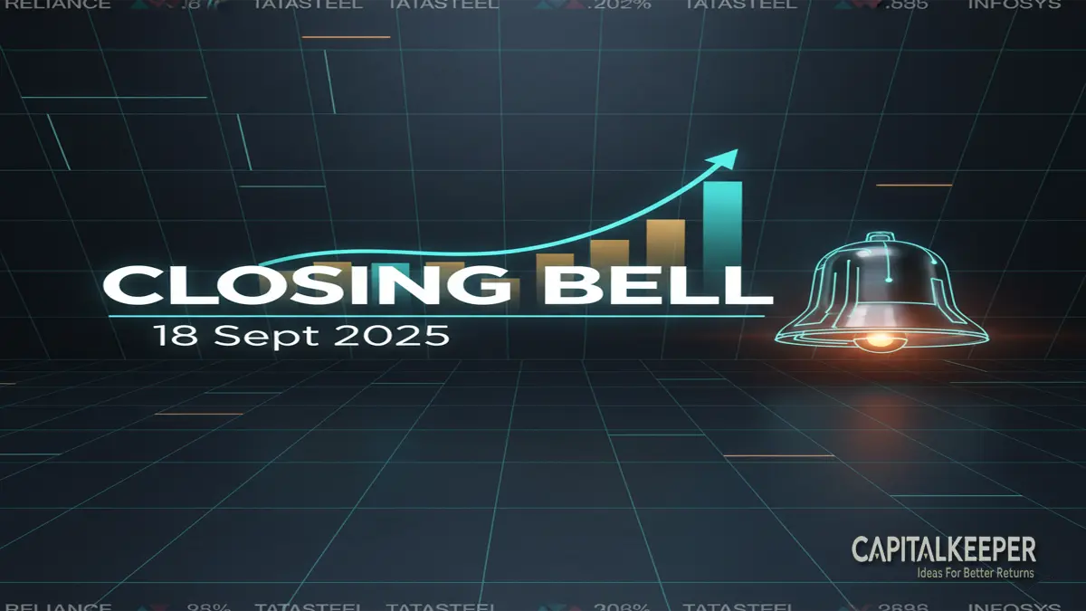 Indian Stock Market Closing Bell 18 September 2025