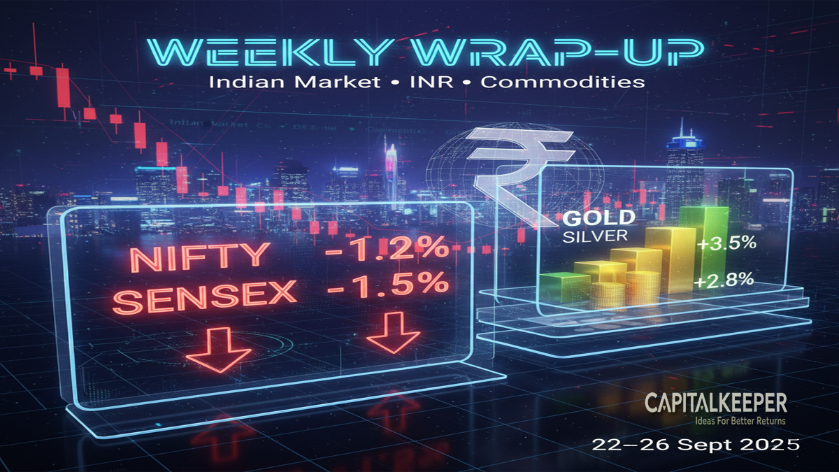 Indian Stock Market Weekly Wrap-Up (22–26 Sept 2025): Nifty, Sensex, INR & Commodity Outlook 1 Indian Stock Market Weekly Wrap-Up (22–26 Sept 2025)