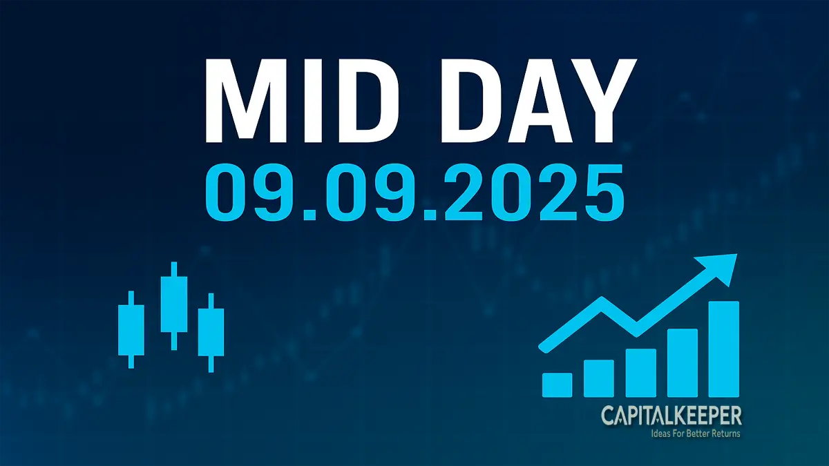 Mid Day Market Update 09.09.2025