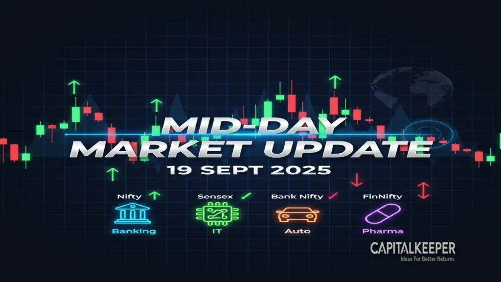 Mid Day Market Update 19 Sept 2025