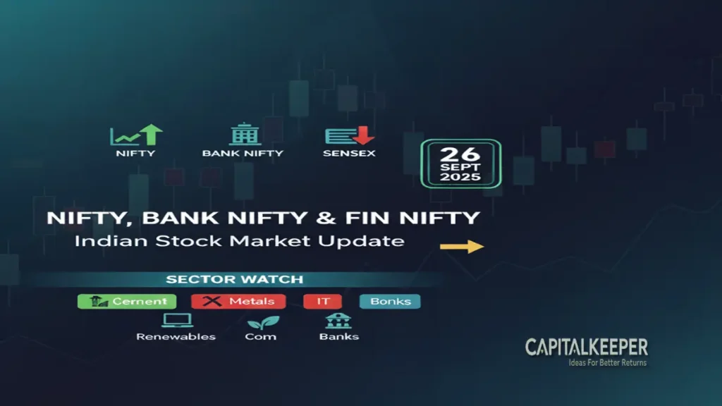 Nifty & Bank Nifty Today 26th Sept 2025