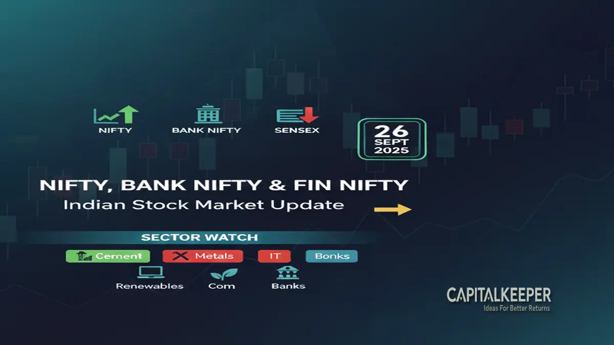 Nifty & Bank Nifty Today 26th Sept 2025 | Intraday Strategies, FII Data & Market Outlook 1 Nifty & Bank Nifty Today 26th Sept 2025