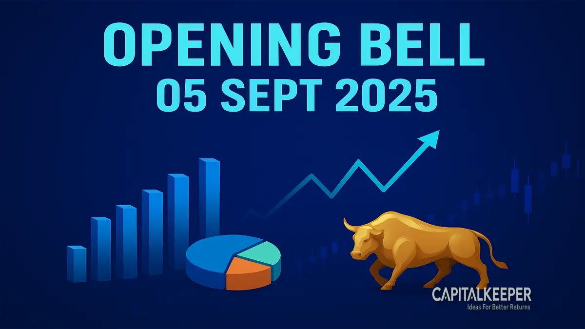Opening Bell 05 Sept 2025: Nifty, Bank Nifty, Sensex & Fin Nifty Technical Outlook with Intraday Picks 1 Opening Bell 05 Sept 2025