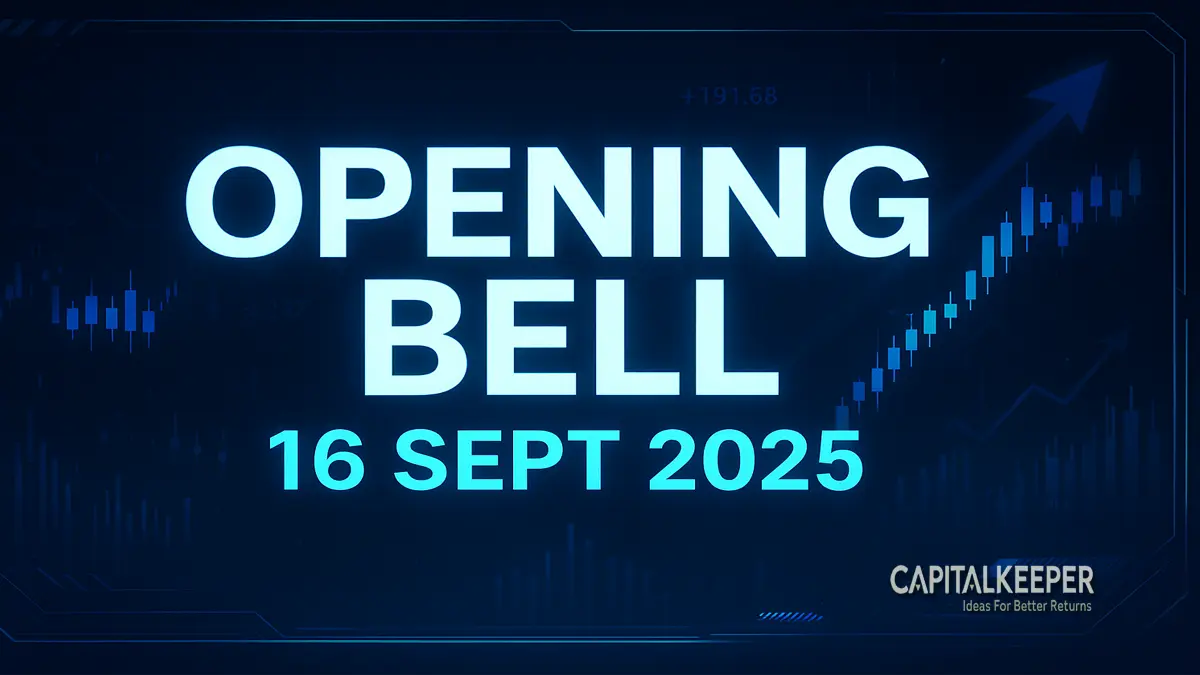 Opening Bell 16 Sept 2025 – Nifty, Bank Nifty, Sensex & Intraday Stock Picks 1 Opening Bell 16 Sept 2025
