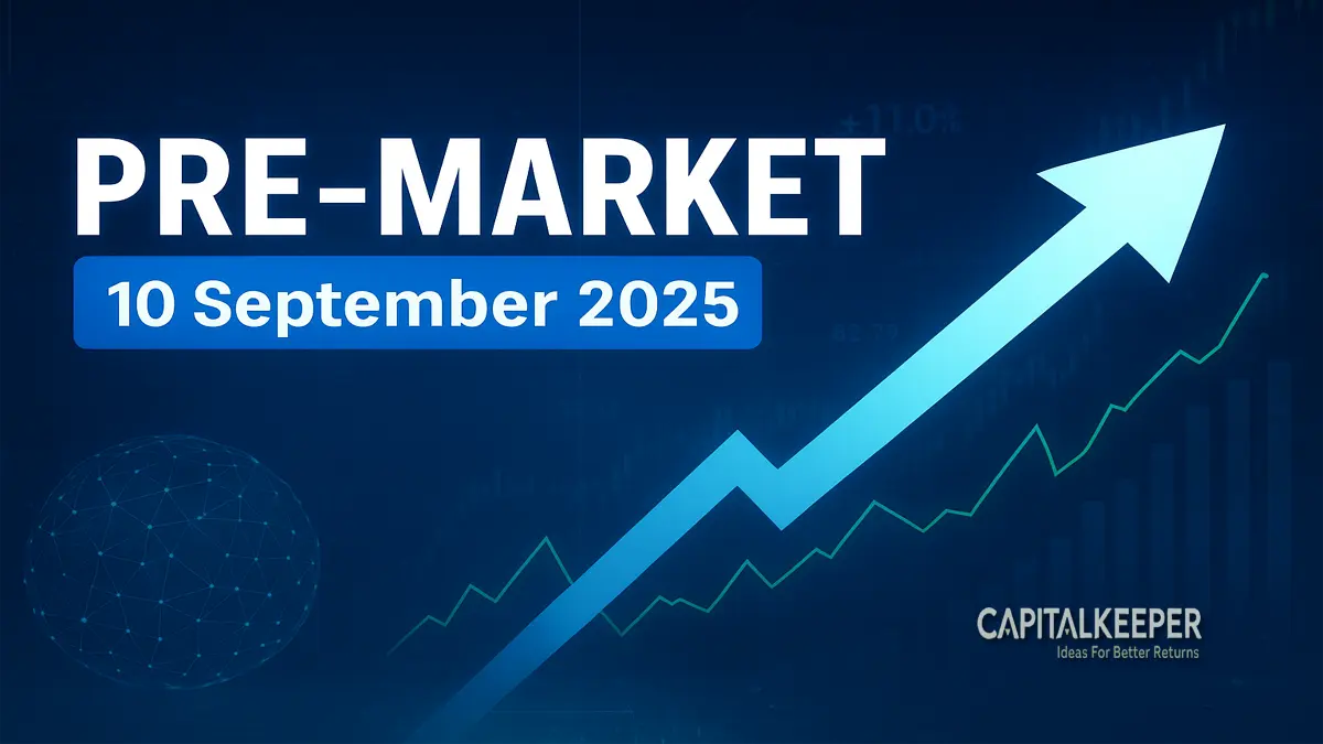 Pre-Market 10 Sept 2025: Nifty, Bank Nifty, Sensex & Key Stock Picks with Global Cues 1 Pre-Market 10 Sept 2025