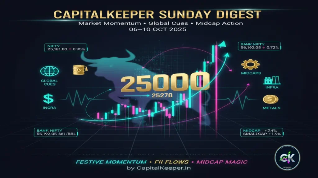 CapitalKeeper Sunday Digest (06–10 Oct 2025)