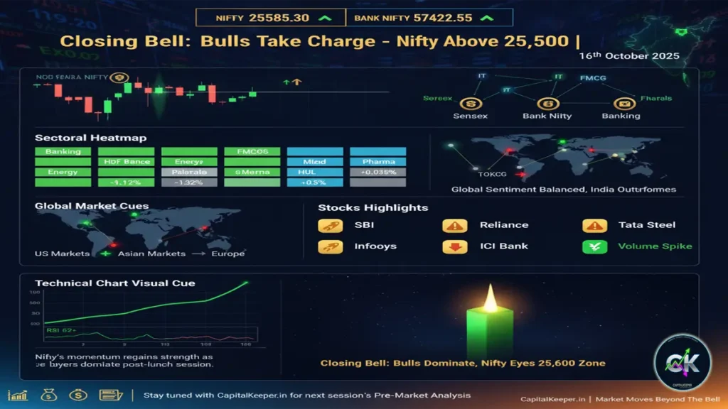 Closing Bell 16 October 2025