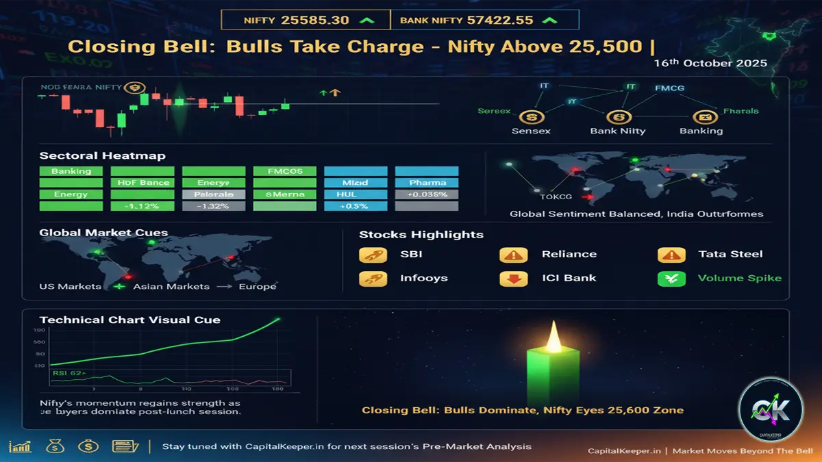 Closing Bell 16 October 2025