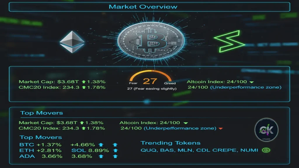 Crypto Market Pulse – 19th October 2025