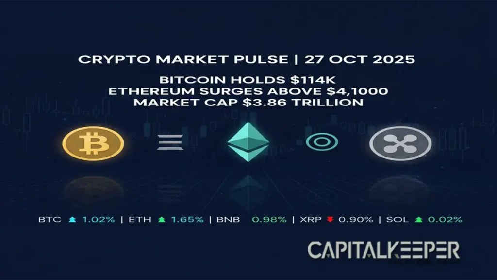 Crypto Market Pulse – October 27, 2025