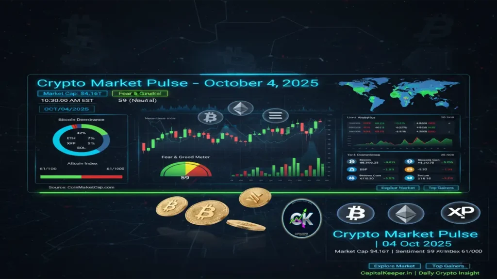Crypto Market Pulse 04 Oct 2025