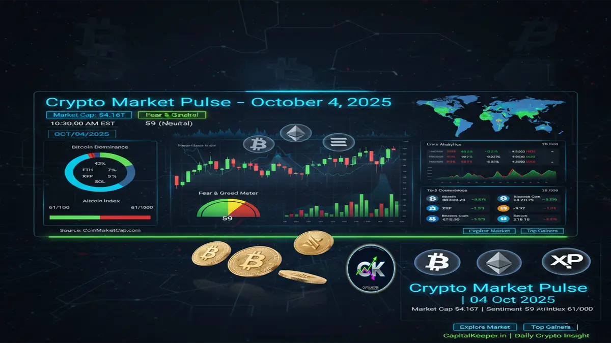 Crypto Market Pulse 04 Oct 2025