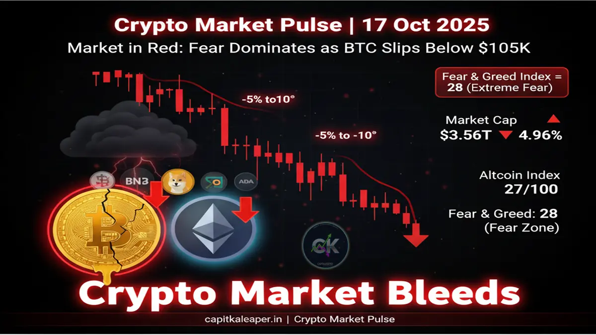 Crypto Market Pulse (17 Oct 2025)