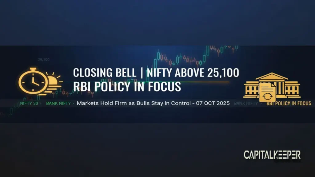 Indian Stock Market Closing Bell Today (07 Oct 2025)