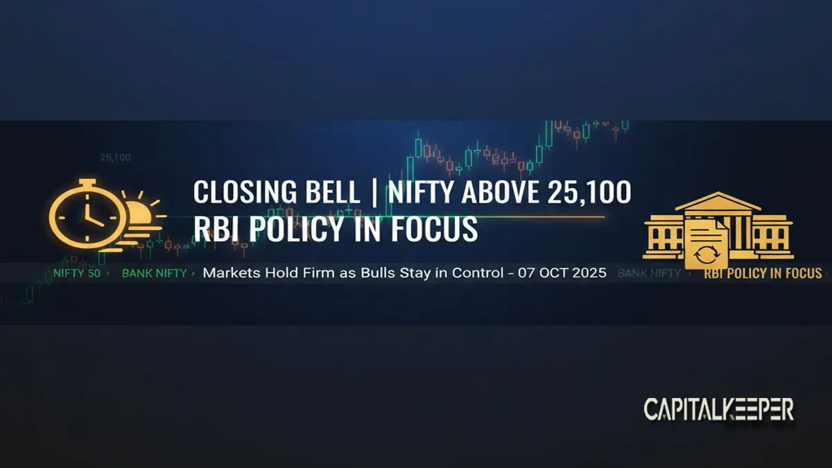 Indian Stock Market Closing Bell Today (07 Oct 2025)