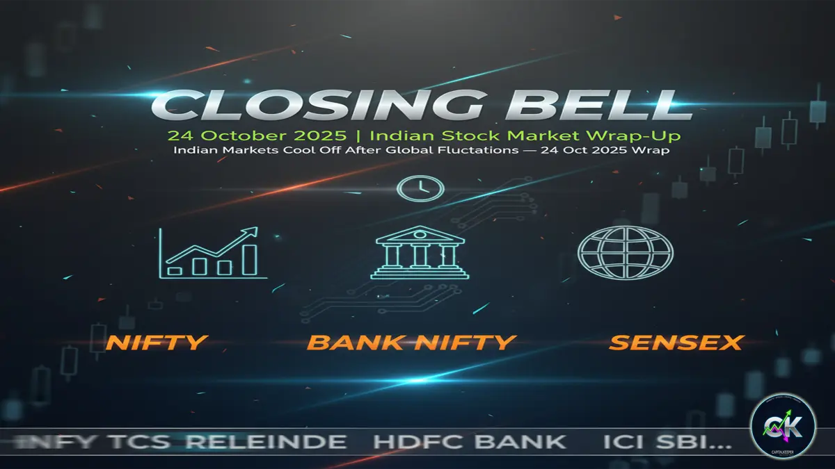 Indian Stock Market Closing Bell Today (24th October 2025)
