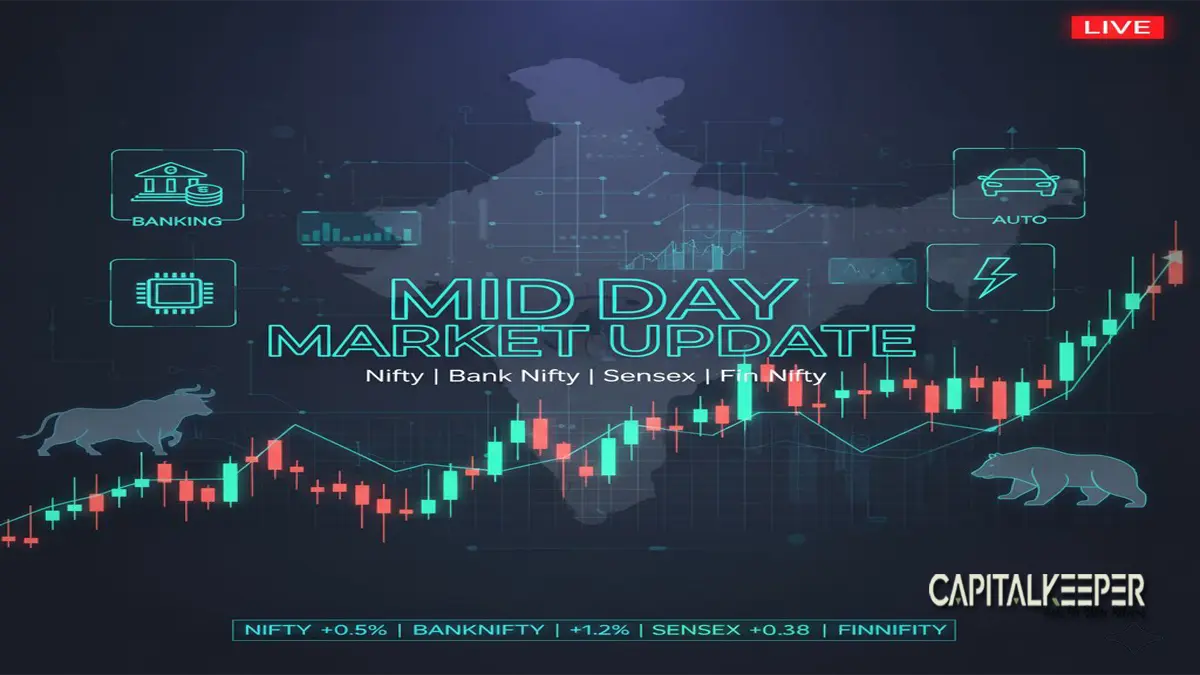 Mid Day Market Update (07 Oct 2025)
