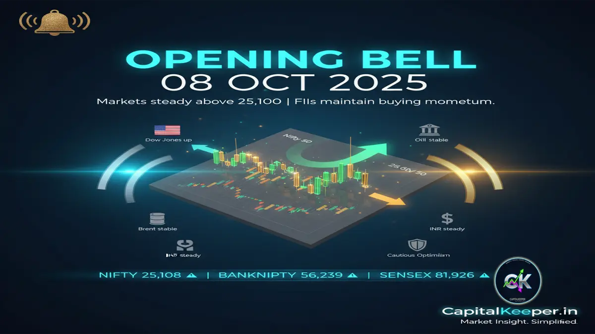 Opening Bell 08 Oct 2025