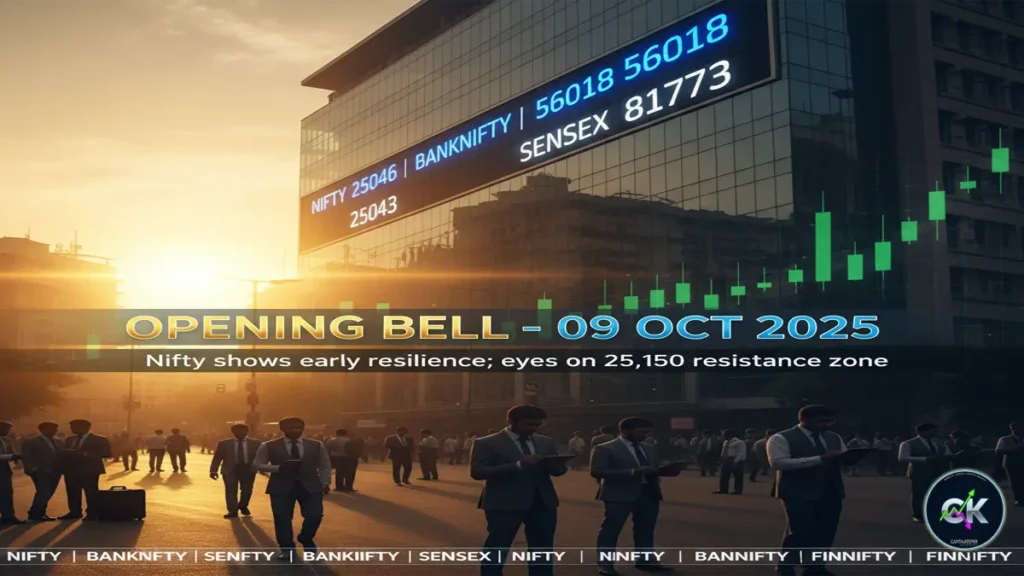 Opening Bell 09 October 2025