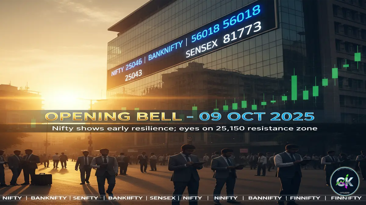 Opening Bell 09 October 2025