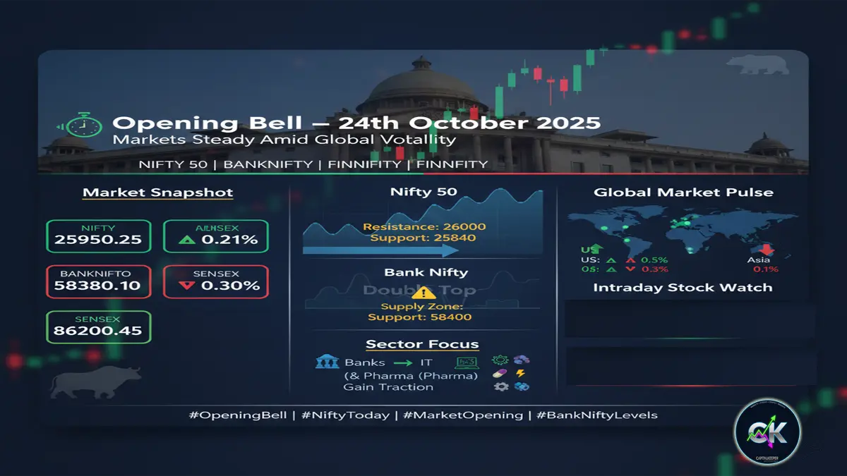 Opening Bell 24 October 2025