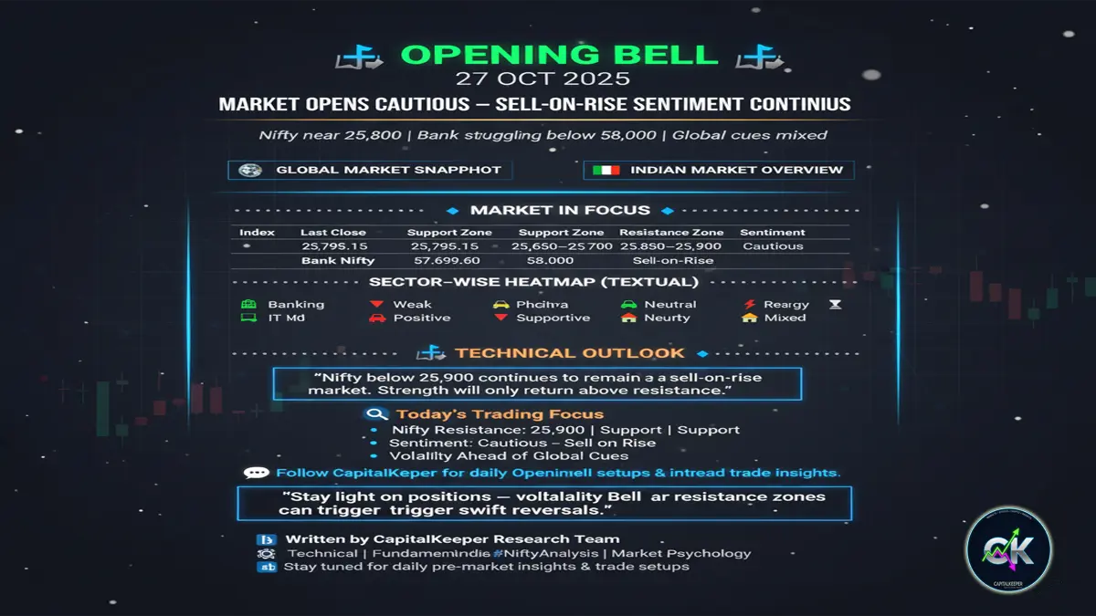 Opening Bell 27 October 2025