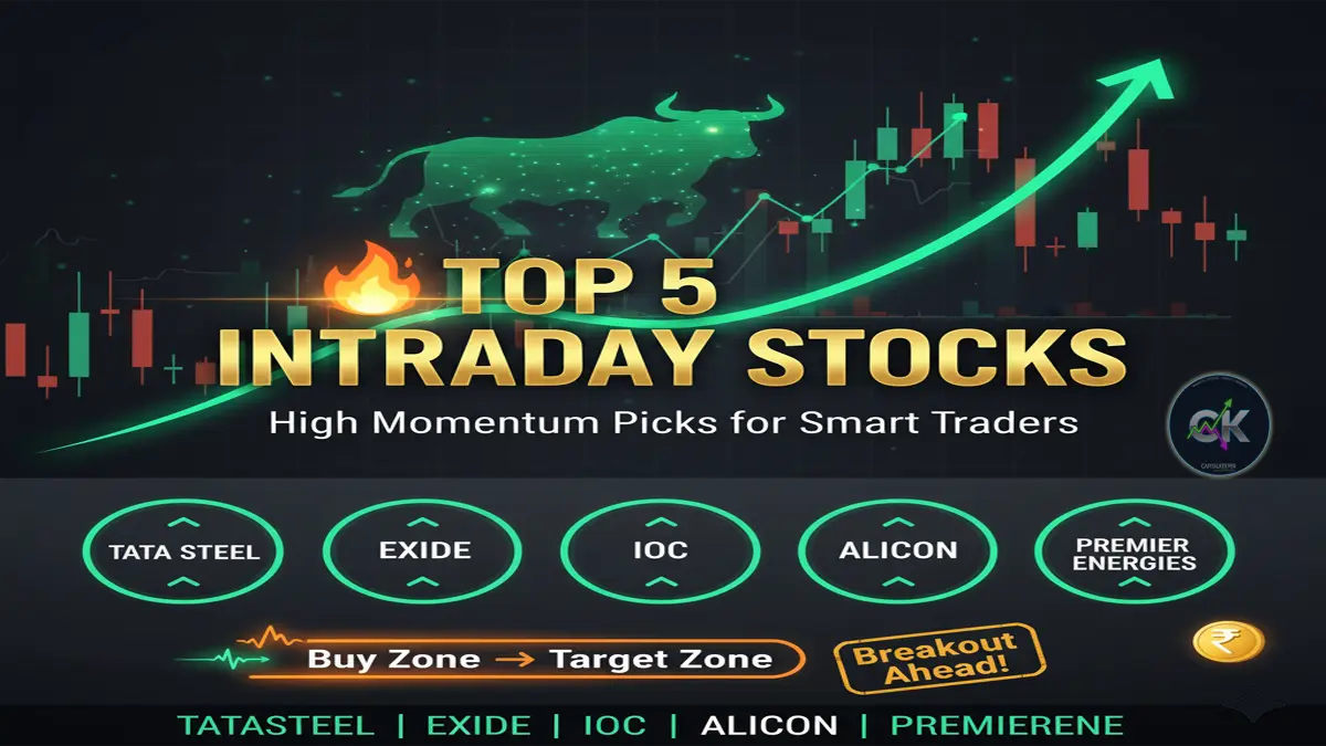 Top 5 Intraday Stocks for High Momentum Traders