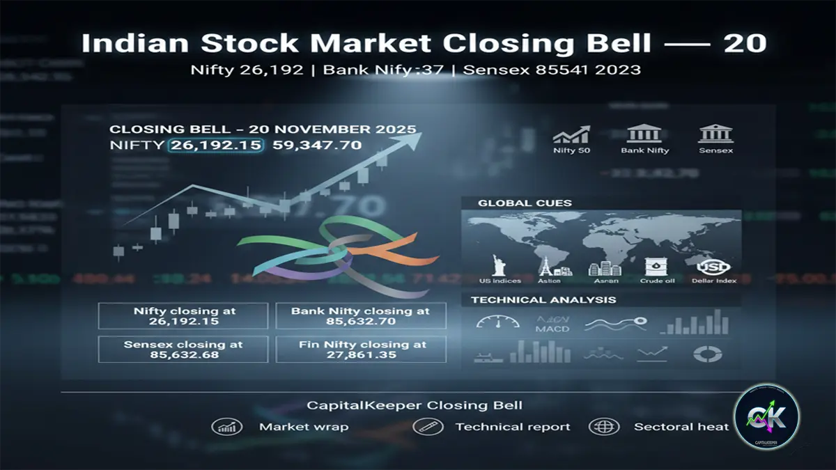 CLOSING BELL 20 November 2025