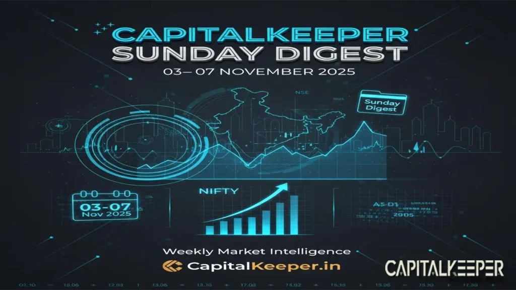 CapitalKeeper Sunday Digest (03–07 Nov 2025)