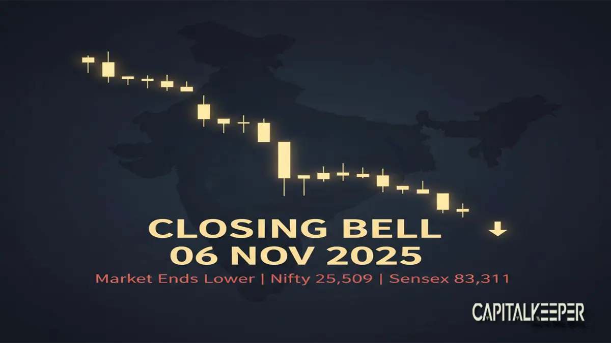 Indian Stock Market Closing Bell 06 November 2025