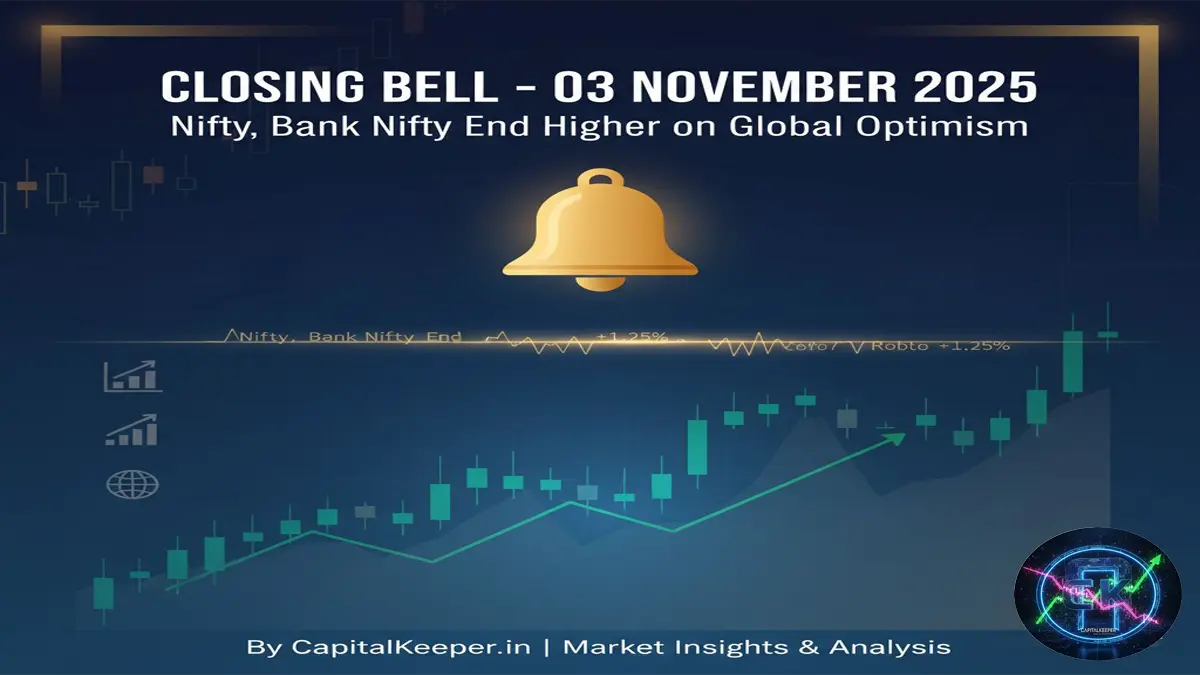 Indian Stock Market Closing Bell – 03 November 2025